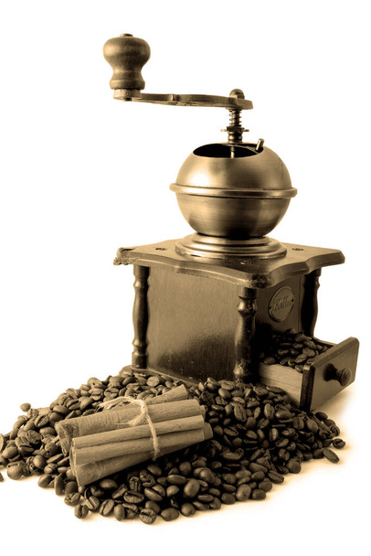Moedor de café manual vintage
 - Foto, Imagem