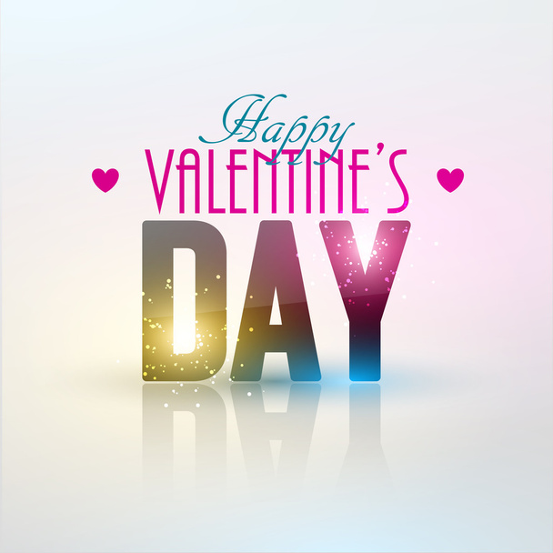 Bright Valentines day card - Vektor, kép