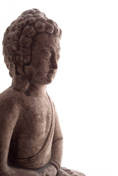 buddha postava v obývacím pokoji - Fotografie, Obrázek