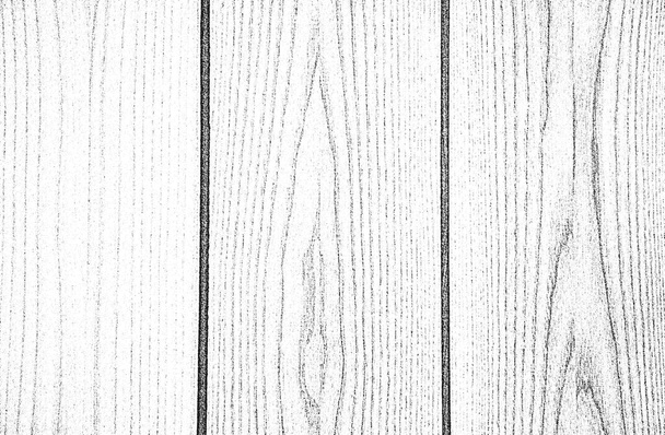Superposición angustiada textura tablón de madera, fondo grunge. ilustración abstracta vector de medio tono - Vector, Imagen
