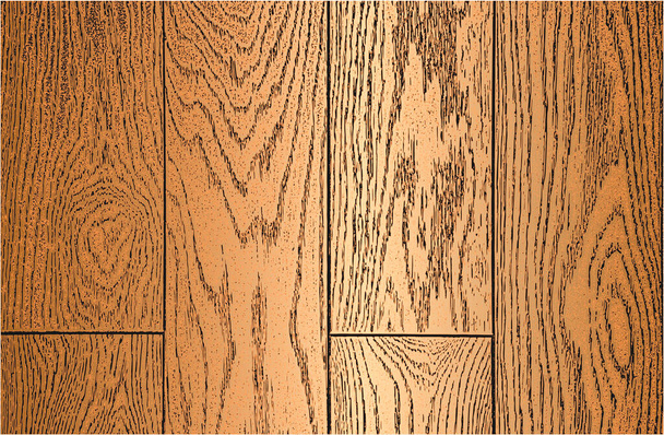 Overlay gouden houten plank textuur, grunge achtergrond. abstracte halftoon vector illustratie - Vector, afbeelding