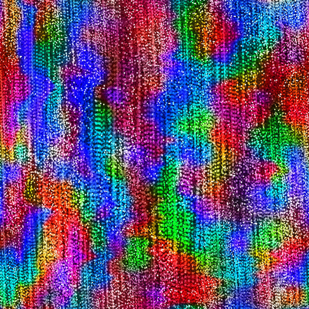 Holografische vector glitter patroon, veelkleurige naadloze achtergrond, regenboog verloop, levendige kleuren, helder, roze, blauw, goud, paars, rood, wit, neon trend design hologram levendige kunst textuur - Vector, afbeelding
