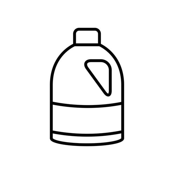 szappanpalack ikon, vonalstílus - Vektor, kép