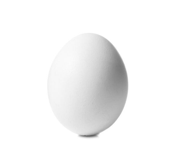 Αυγό κοτόπουλου σε λευκό φόντο - Φωτογραφία, εικόνα