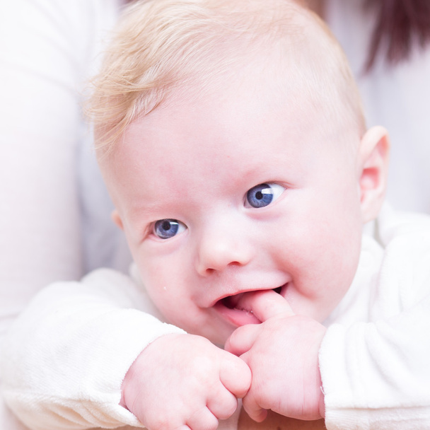 Baby boy with blue eyes. - Photo, Image