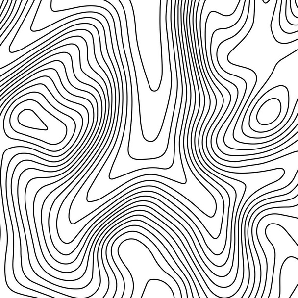 Mapa topográfico líneas de fondo. ilustración abstracta. Vector - Vector, Imagen