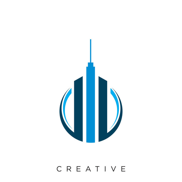 costruzione logo icona vettoriale di progettazione - Vettoriali, immagini
