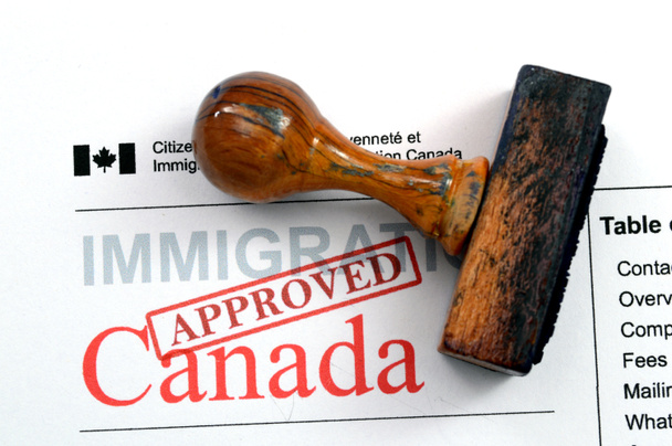 μετανάστευσης του Καναδά - εγκεκριμένο - Φωτογραφία, εικόνα