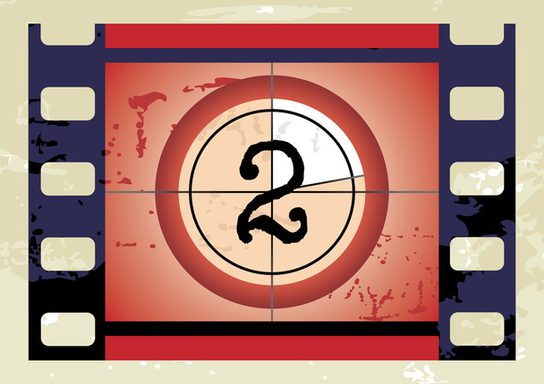 Film Countdown (vector) - Vector, Image