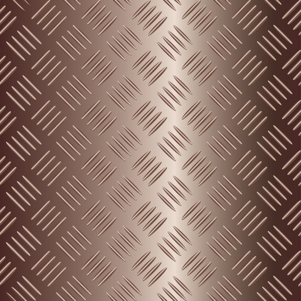 Placa metálica vectorial marrón
 - Vector, Imagen