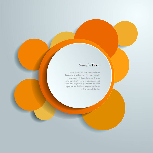 Design preto círculo info-gráfico fundo
 - Vetor, Imagem