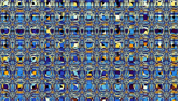 Patrón fractal digital abstracto. - Foto, Imagen