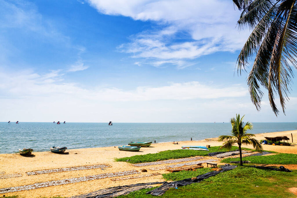 Negombo beach, Sri Lanka - Fotoğraf, Görsel