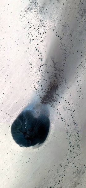 the end, vertical abstract photography of the deserts of Africa from the air, aerial view of desert landscapes, Genre: Abstract Naturalism, from the abstract to the figurative,  - Photo, Image