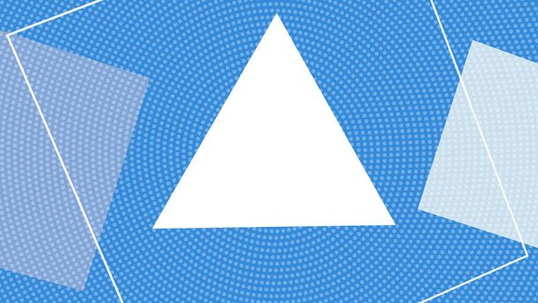 üçgenli soyut mavi arkaplan - Fotoğraf, Görsel