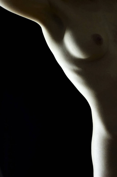 woman's breast, close up view - Foto, afbeelding