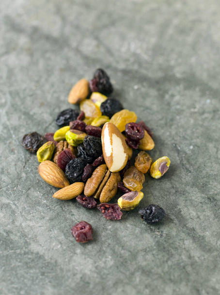 close up of Fruit and nut - Фото, зображення