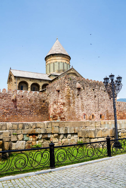 Τυπική αρχιτεκτονική σε Mtskheta, Γεωργία - Φωτογραφία, εικόνα