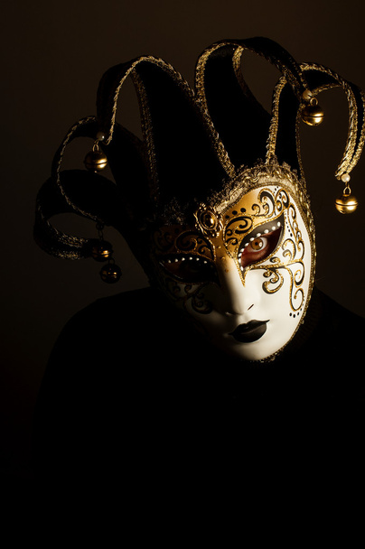 πορτρέτο με μάσκα Βενετία - Φωτογραφία, εικόνα