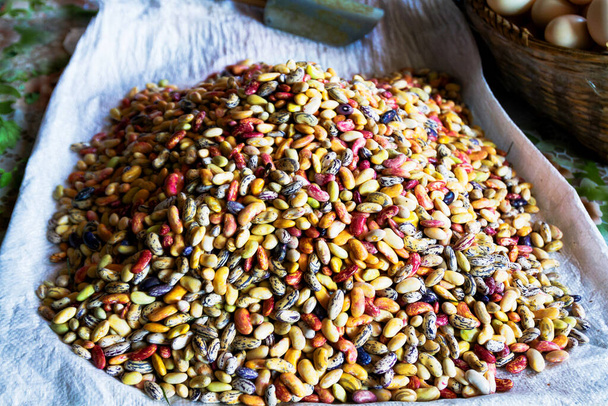 Colorful mixture of dried beans - Photo, Image