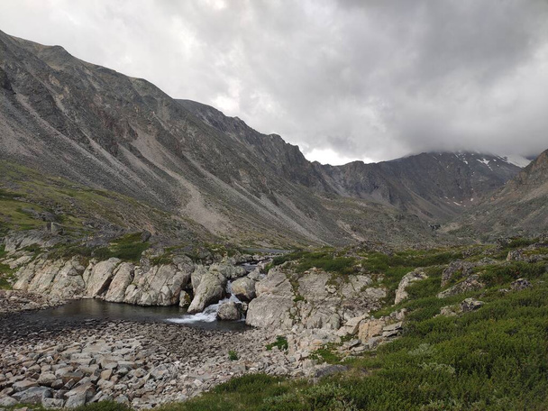 bellissimo paesaggio catene montuose Altai - Foto, immagini