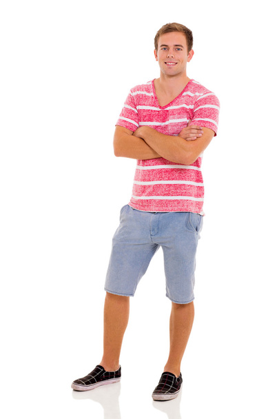young man with arms folded - Foto, imagen