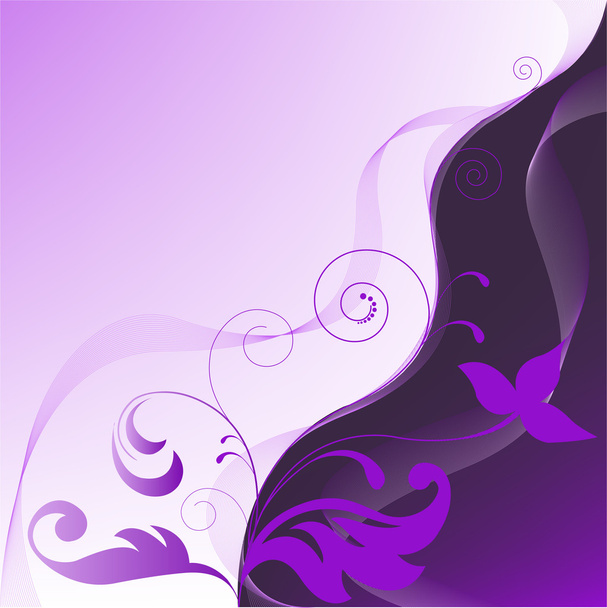 Purple abstract background - Vector, Image