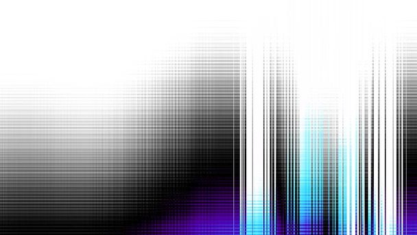Abstraktes Streifen-Muster. Abstraktes futuristisches geometrisches Bild. Horizontaler Hintergrund mit Seitenverhältnis 16: 9 - Foto, Bild