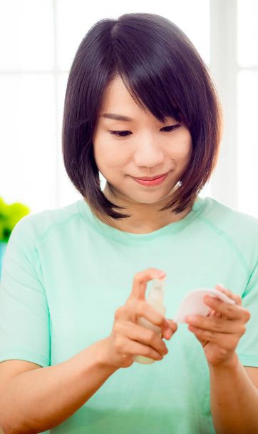 Asian Woman Skin care image - Foto, immagini