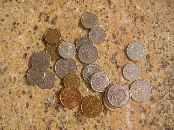 Monnaies polonaises
 - Photo, image