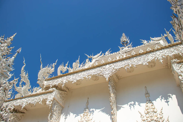 Thailand. Chiang Rai. White Temple - Foto, Imagem