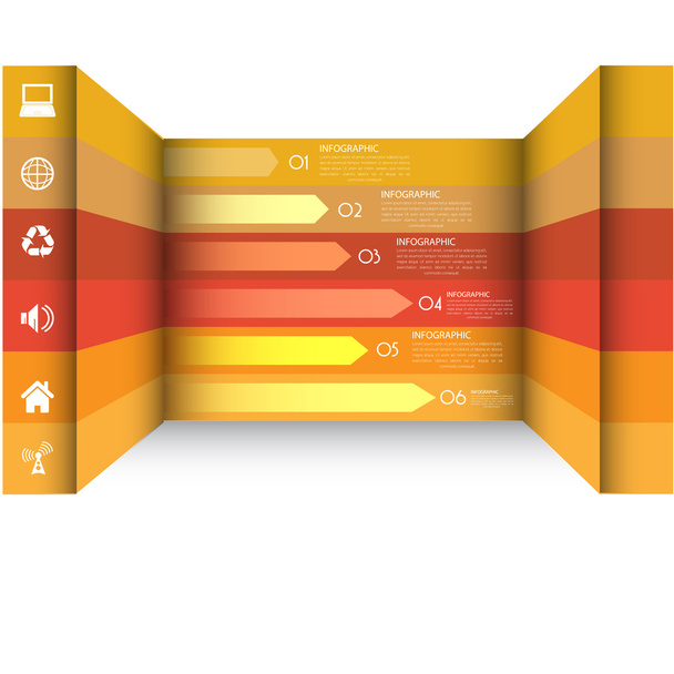 Infographics design elements - Vektor, kép