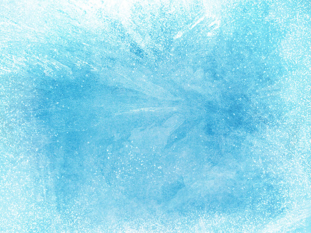 fagyos háttér jég textúra jégkorszak - Fotó, kép