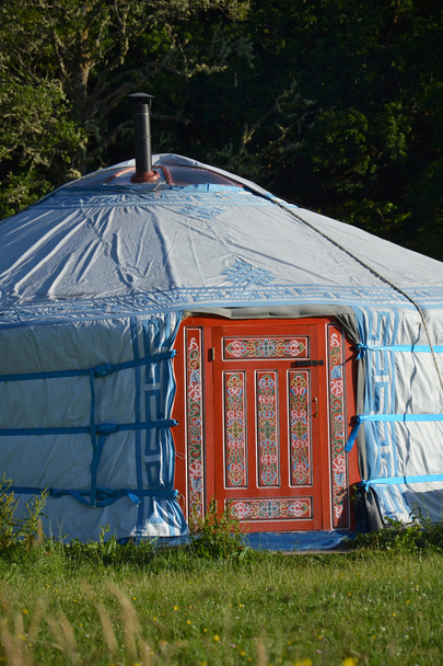 Yurt - Mongoolse ger - Foto, afbeelding