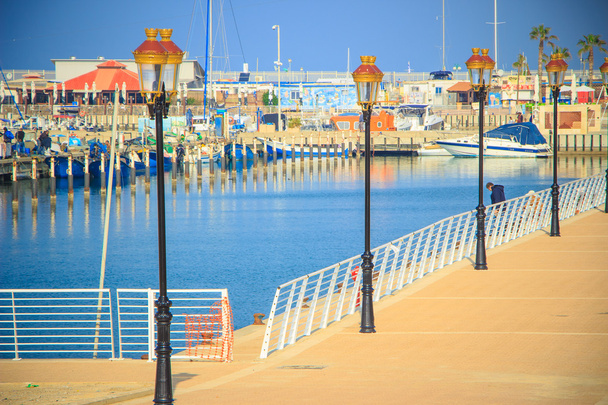Foto schönen Yachthafen in ashkelon - Foto, Bild