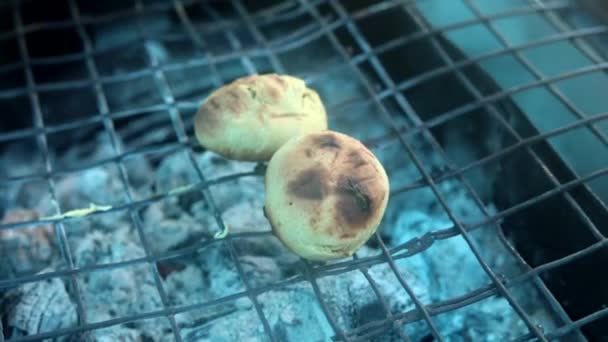 Making Lithi Chokha street food joint.  - Footage, Video