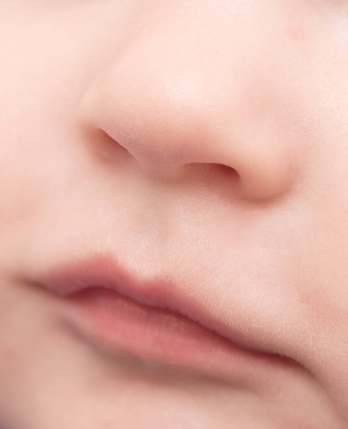 close up of baby face - Photo, Image
