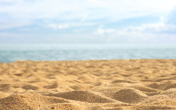 trópusi gyönyörű homokos strand - Fotó, kép