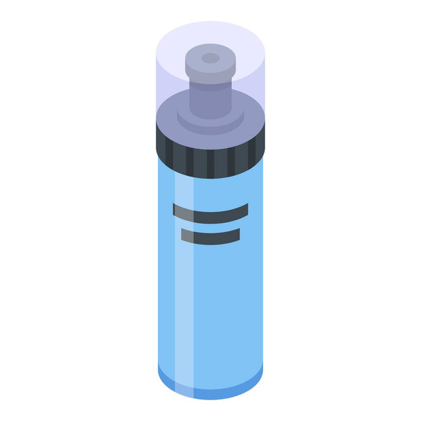 Sport water bottle icon, isometric style - Вектор, зображення