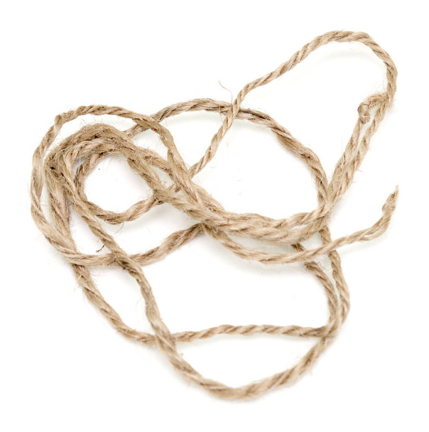 rope isolated on white background - Photo, Image