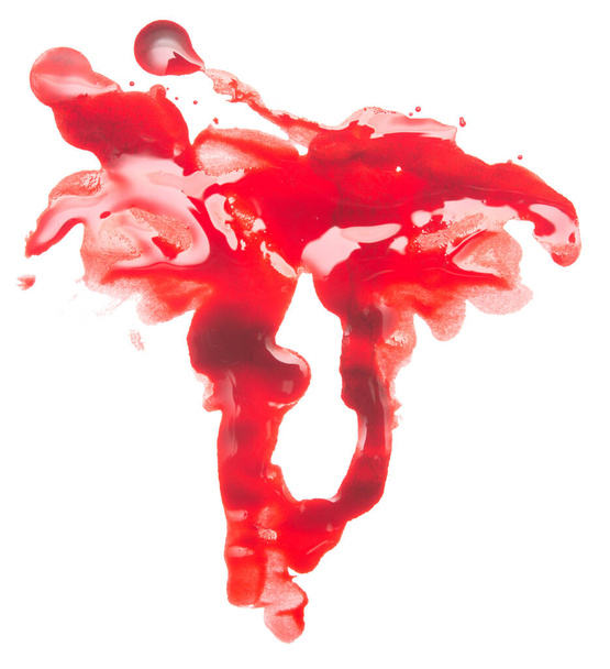 veri eristetty valkoisella pohjalla - Valokuva, kuva