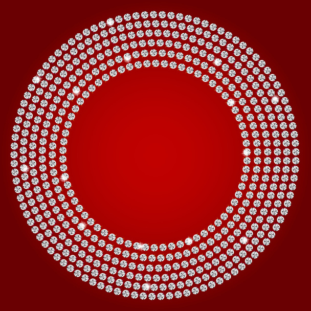Абстрактная красивая векторная иллюстрация алмазов
 - Вектор,изображение