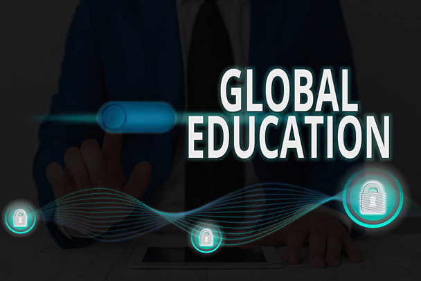 Текст для написания слов Global Education. Необходимая бизнес-концепция междисциплинарного подхода к обучению
. - Фото, изображение