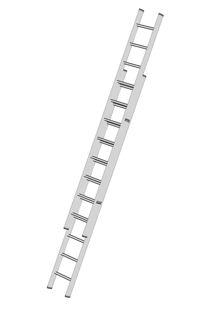 Cartoon image of ladder tool - Photo, Image