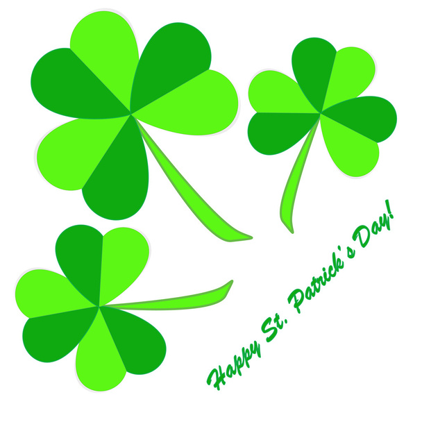 Clovers background on St. Patrick's Day - Photo, Image