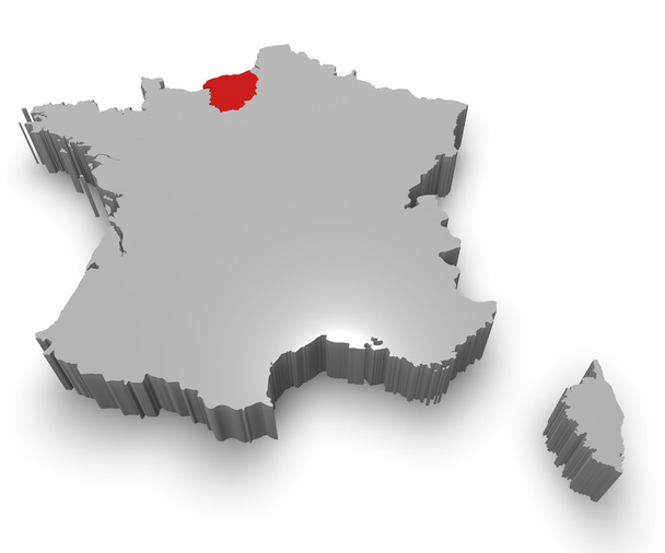 Upper Normandy administrative region - Photo, Image