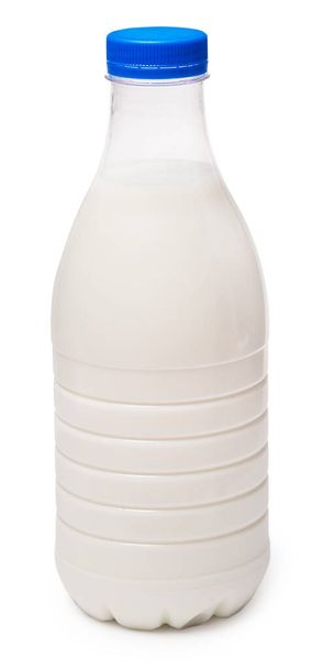 Bottle with milk isolated on white background - Foto, Bild
