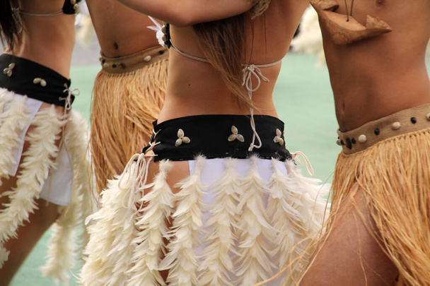 Mares do Sul dançam em um festival popular de rua - Foto, Imagem