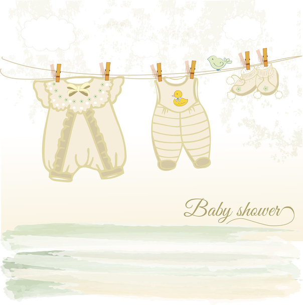 Baby shower - Vector, Image