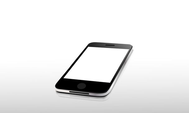 vector smartphone in perspectief - Vector, afbeelding